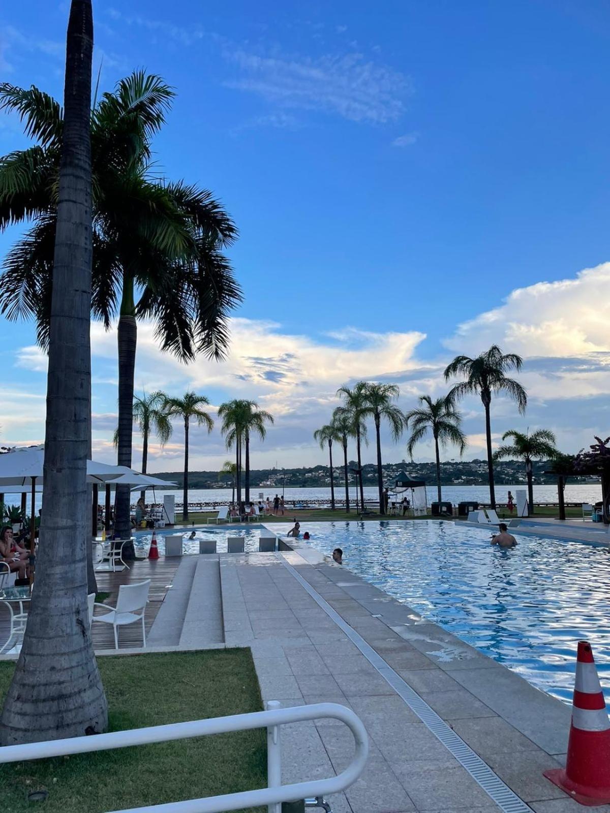 Estiloso Flat Brisas Do Lago Com Terraco Brasília Eksteriør billede